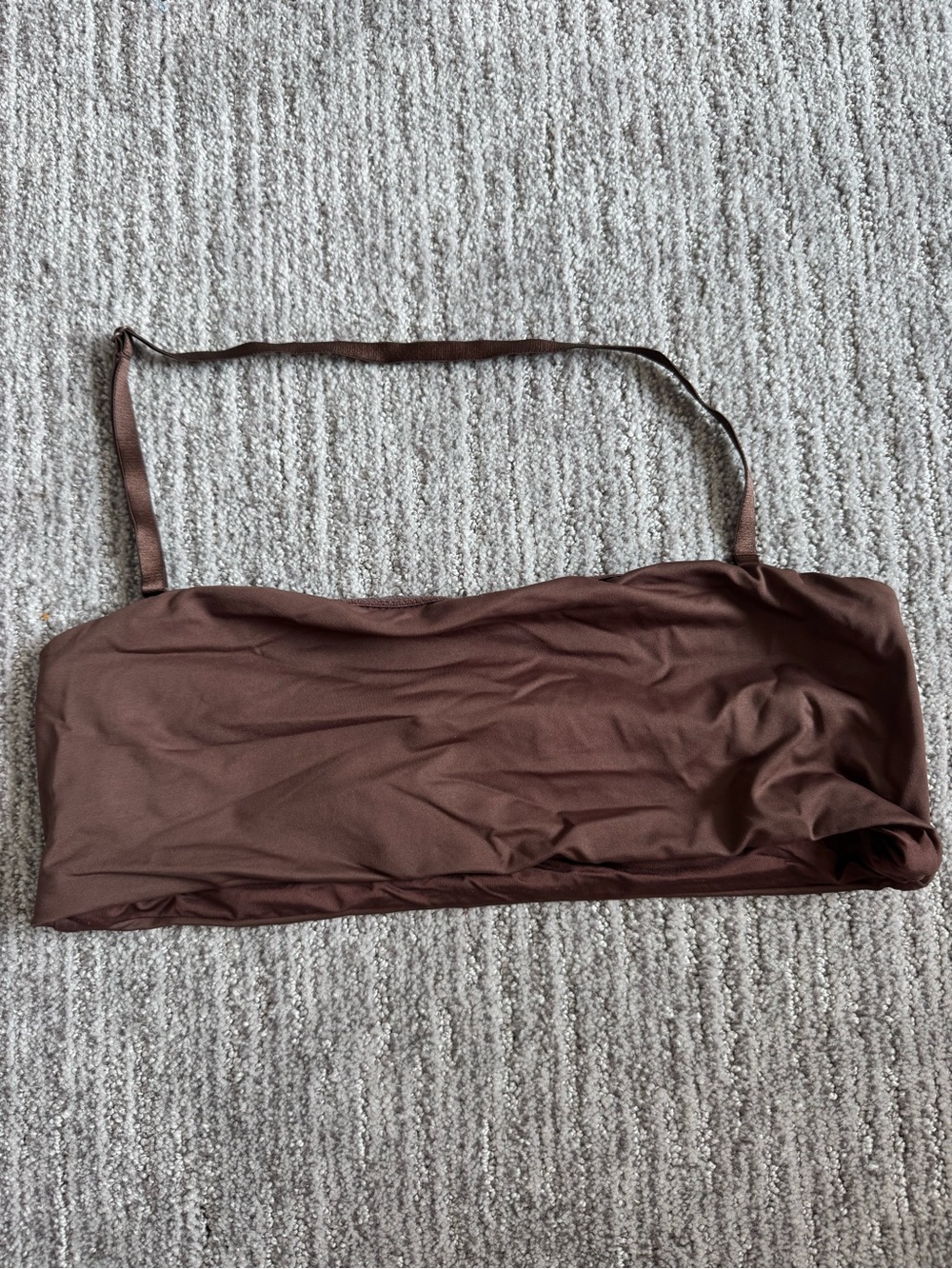 Skims Swim Cocoa Brown Bandeau